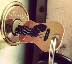 guitar key